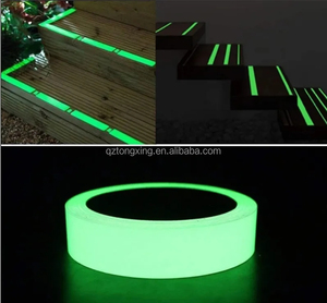 Precio de fabricación de fábrica, fotoluminiscente, impermeable, autoadhesivo que brilla en la oscuridad, vinilo luminoso, advertencia de seguridad brillante larga - Product Image 6