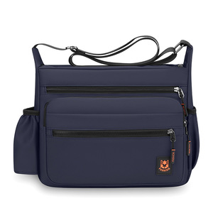 Cross-border New Large-capacity Outdoor Travel Single-<b>shoulder</b> <b>Bag</b> Multi-compartment Waterproof <b>Nylon</b> Breathable Lightweight - Product Image 2