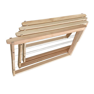 Oferta 2024: Marco de Madera para Apicultura, Marco de Nido de Abeja Langstroth Ensamblado con Alambre - Product Image 3