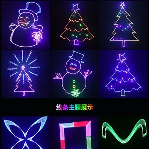 ماكينة ليزر ZY 3 واط و5 واط و10 واط جهاز عرض ليزري ثلاثي الأبعاد 25K للمسارح والديسكو والحفلات ألوان كاملة رسوم متحركة ليزر دي جي أضواء ليزر للملاهي الليلية - Product Image 3