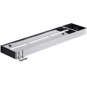 Étagère de rangement rectangulaire en acier inoxydable 304 pour accessoires de salle de bain - Product Image 1