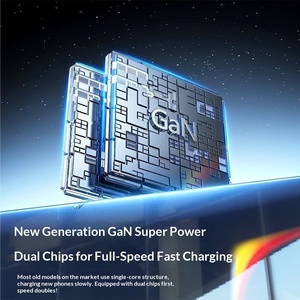 New PD 30W Transparent GaN Charger Fast Charging Power <b>Adapter</b> Compatible with iPhone 8 to 17 Series Mobile Phones - Product Image 2