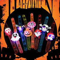 Jouets lumineux multicolores pas chers pour fêtes, cadeau enfant, lumières LED créatives, bracelet montre lumineux, jouets lumineux pour poignet