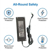 Chargeur secteur pour ordinateur portable 120W 18.5V 6.5A DC 4.5 3.0mm compatible avec HP Pavilion ZBook Omen TPN LA03, adaptateur pour ordinateur portable de jeu