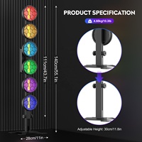 Nueva Luz Lineal LED RGB 3 en 1 DMX512 Mini 6X50W, Estilo Vintage, para Bares, Discotecas, Escenarios, Conciertos, Efecto de Destello, Luces Retro