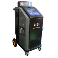 Machine de récupération de réfrigérant AMC-1000D à double système pour R134a et R1234yf, entièrement automatique, pour systèmes de climatisation automobile