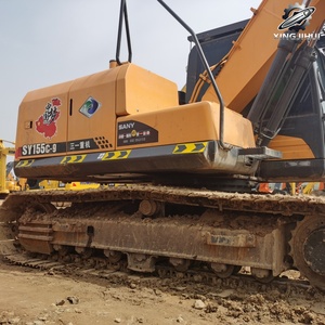 รถขุด SANY SY155C มือสอง เครื่องยนต์อีซูซุ 15.5 ตัน แบบตีนตะขาบขนาดกลาง - Product Image 2