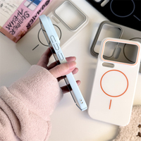 Funda Magnética Rígida Ultrafina de Color Sólido Mate para Xiaomi 17 Pro 15 14 13 Pro Ultra Redmi K80, Resistente a Golpes, Carga Inalámbrica