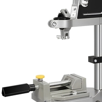 Support de table multifonctionnel portable pour meuleuse d'angle électrique en aluminium, avec laser de nivellement intégré, idéal pour le bricolage et l'OEM
