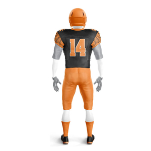 Diseña Tu Propio Uniforme de Fútbol Americano de Manga Corta con Impresión Personalizada, Material 100% Poliéster y Ajuste Cómodo - Product Image 3
