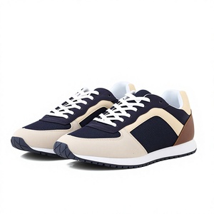 Zapatillas Deportivas Casuales para Hombre, con Cordones, Sólidas, Modernas, Atléticas, Ligeras, Transpirables, Cómodas para Caminar, Correr, Gimnasio, al Aire Libre - Product Image 1