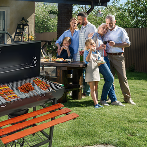 Kit giratorio de pollo automático de barril resistente personalizado Parrilla de <span class=keywords><strong>barbacoa</strong></span> asador Parrilla de carbón para fiesta al aire libre - Product Image 6