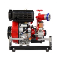 Pompe à vide portable Ruijunhong 15 CV pour lutte contre les incendies, moteur diesel, eau de mer, acier au carbone, vente en gros directe usine, personnalisable
