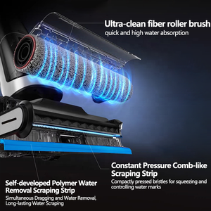 20000Pa Dreame H30 Siêu Mix Khô Ướt Máy Hút Bụi Với Tự Làm Sạch Nước Nóng Rửa Sàn Scrubber Kép 100/75 - Product Image 6