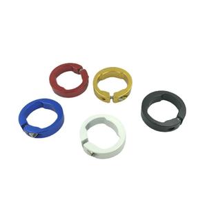 Anneau de guidon en alliage d'aluminium 22,2 mm pour VTT, multicolore, collier de serrage 8 mm avec mécanisme de verrouillage - Product Image 1