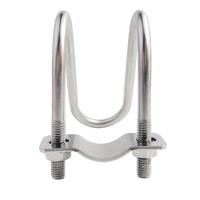 Pince de câble de garde-corps d'épissure pince de câble en acier inoxydable connecteur croisé pince de tuyau verticale pince de croisement Tube