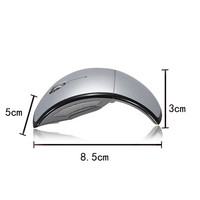 Souris optique pliable sans fil 2.4G, Logo personnalisé, pour cadeau, première vente aux enchères, maison, ordinateur de bureau, pc portable