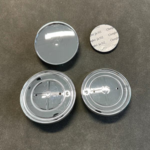 Autocollants en fibre de carbone véritable pour <span class=keywords><strong>BMW</strong></span>, badge de capot, badge de volant, 82 mm, 74 mm, 68 mm, 45 mm, motif en fibre de carbone, emblème - Product Image 2