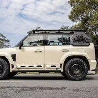 Nouveau kit de conversion de lifting automobile Jetour T2 Upgrade Star Defender Wide Bodykit Pare-chocs Calandre Diffuseur Embouts d'échappement PP