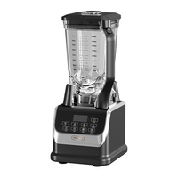 RANBEM Elektrische Huishoudelijke Blender 2200W Zuiver Koperen Motor 6 Bladen 2000ml 8-Snelheden Variabele Snelheid IJs & Smoothies Blender