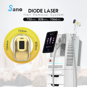 1200w 3 vagues dioden laser 755nm 808nm 1064nm Diode Laser Machine d'<span class=keywords><strong>épilation</strong></span> permanente - Product Image 1