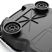 Mini plateforme vibrante électrique sans fil à batterie lithium pour le remodelage corporel, le bien-être et l'amincissement à domicile
