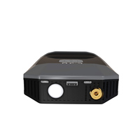 Démarreur de batterie 12V 4-en-1 OEM avec pompe à air, gonfleur de pneus portable, câbles de démarrage, charge rapide et éclairage LED pour voitures et camions