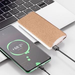 พาวเวอร์แบงค์แบบกำหนดเอง ทำจากฟางข้าว 10000mah ชาร์จเร็วสำหรับโทรศัพท์มือถือ พร้อมโลโก้ - Product Image 6