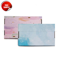 Boîte d'emballage en papier cadeau écologique Boîte cadeau imprimée avec logo personnalisé pour bijoux en papier rigide