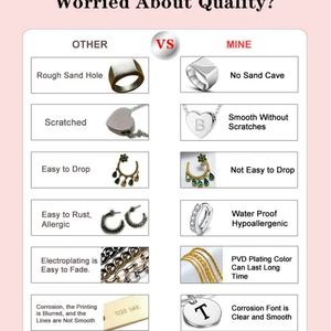 Nueva Moda 2024, Nuevo Estilo, Joyería de Acero Inoxidable Chapada en Oro de 18k, Pendientes de Aro con Forma de Corazón con Circonitas Rosas y Blancas para Mujer - Product Image 3