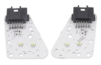 Tube de guidage de lumière DRL en acrylique blanc, bande LED de feux de jour pour Renault Kadjar, remplacement direct du phare