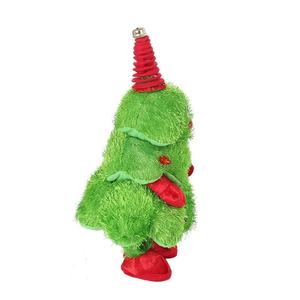 Nouveau jouet de danse chantante électrique de vente chaude jouet de musique de Noël poupée en peluche elfe en peluche - Product Image 6