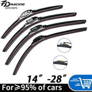 Limpiaparabrisas delantero silencioso de alta calidad FeiDun, marca china de renombre, con brazo en forma de U, compatible con el <span class=keywords><strong>95</strong></span>% de los coches en el mercado. - Product Image 2