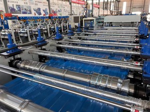 Máquina de Alta Velocidad para Fabricar Láminas Metálicas para Techos AG, Máquina para Hacer Tejas Metálicas AG - Product Image 4