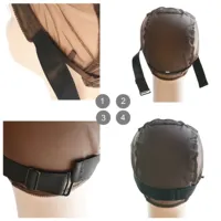 Vente en Gros Bandes Élastiques Réglables 2,5 x 25 cm pour Perruque, Accessoires de Sangle pour Fabrication de Bonnets et Outils d'Extensions Capillaires