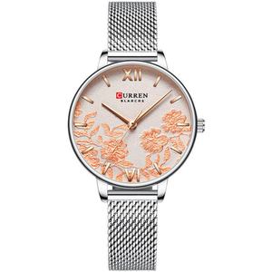 OEM ODM Ladies Luxury Fashion Waterproof Quartz Watch with Leather Strap and Glass Dial - Product Image 3