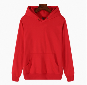Sudadera con capucha pesada de talla grande para hombre de algodón 100% de alta calidad hecha a medida con estampado y bordado para invierno - Product Image 3
