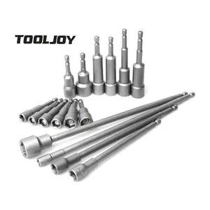 TOOLJOY 3/16 1/4 9/32 5/16 11/32 3/8 7/16六角柄快速更换动力英寸螺母驱动器钻头