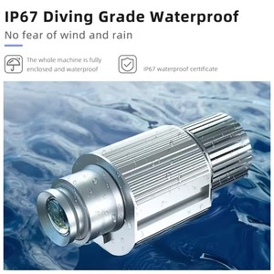 Ngoài trời không thấm nước LED Spotlight Laser biểu tượng tùy chỉnh chiếu trong nhà sàn cửa xoay <span class=keywords><strong>gobo</strong></span> chiếu 50 wát LED quảng cáo ánh sáng - Product Image 4