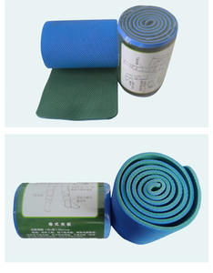 Férula de rodillo de supervivencia de primeros auxilios reutilizable de fábrica, férula Sam de rollo de mano de aluminio acolchado de espuma para brazo de pierna de dedo - Product Image 4