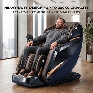 Luxury 4D <b>Chair</b> Extra Wide Heavy Duty 152cm Track Thai Stretch <b>Zero</b> <b>Gravity</b> Recliner for Large Users - Product Image 1