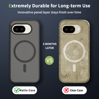 Funda para Google Pixel 10A, Mate Translúcida, de Lujo, Suave al Tacto, Personalizada, Antigolpes, Magnética, Venta Directa de Fábrica