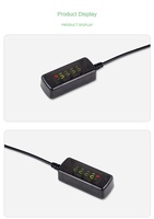 Mini récepteur IR USB Micro USB, émetteur infrarouge avec écran LED, TTL CMOS 2.7v 5.5, câble d'extension IR pour voiture DVB STB TV