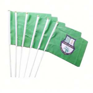 Compras en línea Precio más bajo Poliéster personalizado Qatar Transferencia de calor Manos Bandera - Product Image 3