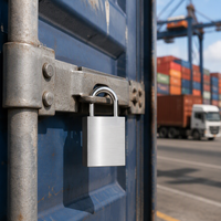 Cadenas passif haute sécurité MK-E480 avec anse de 7 mm et plateforme de gestion gratuite pour entrepôt et conteneur