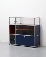 Direkt vom Hersteller: Modulares Edelstahl-Aufbewahrungssystem, Wiederverwendbare Kommerzielle Schränke, Sideboard für Hotel und Büro, Display-Möbel