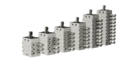 Distributeur de lubrifiant modulaire à segment de plaque progressive pour système de lubrification progressive