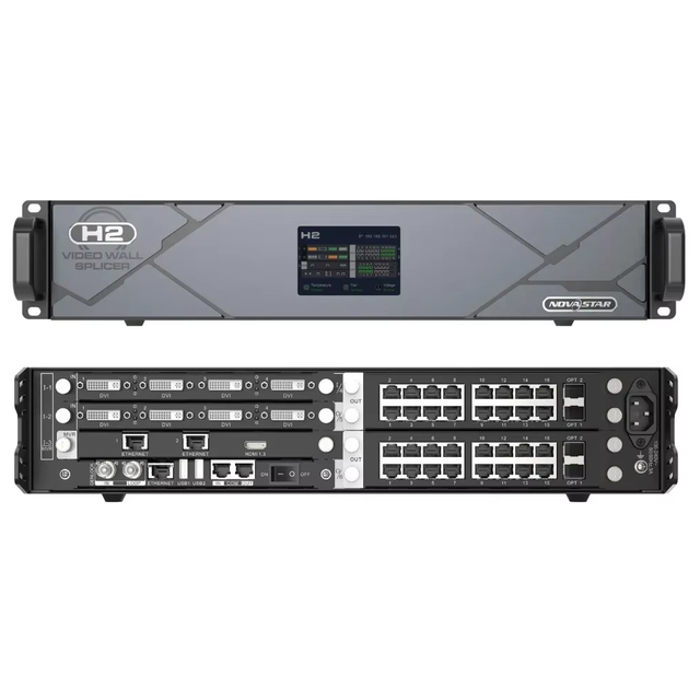 Hot Selling Novastar H2 Video Splicing Server Narrow Pitch Controller Video Processor for LED Screen Multi-Scene Use