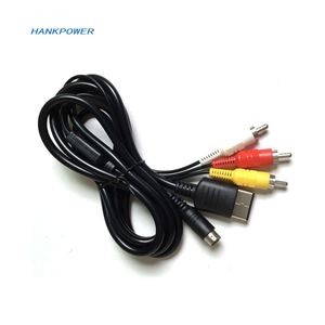 Câble S-AV S-Terminal de 1,8 m pour <span class=keywords><strong>SEGA</strong></span> DreamCast DC HDTV, câble S-Video, câble audio-vidéo S-Terminal 3 RCA - Product Image 3