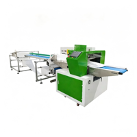 Vollautomatische Servo-Kissenverpackungsmaschine Multifunktionale Horizontale Verpackungsmaschine für Gemüse, Hardware und Snacks